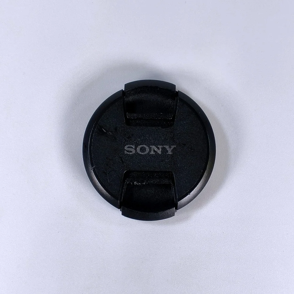Sony 49mm Front Lens Cap Center Pinch ALC-F49S Black for E-Mount Lenses